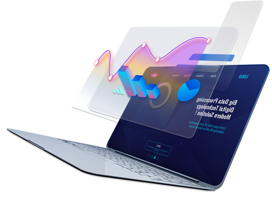 Laptop illustration